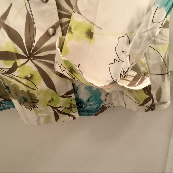 Ingenuity lined cotton snap jacket size 22W - Picture 7 of 8